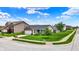 Charming single-Gathering home with a well-manicured lawn and inviting curb appeal in a tranquil neighborhood at 2201 Schoolmarm Dr, Greenfield, IN 46140