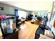 Spacious living room with hardwood flooring and large picture window at 2221 E 35Th St, Anderson, IN 46013