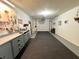Spacious garage with ample storage space, a workbench area, and a clean, organized layout for convenience at 2508 Pamela Ct, Anderson, IN 46012