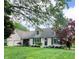 Charming home with a well-manicured lawn and mature landscaping, creating great curb appeal at 3559 S County Road 475 E, Plainfield, IN 46168
