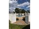 Beautifully landscaped backyard featuring an inviting in-ground pool with a white picket fence at 3559 S County Road 475 E, Plainfield, IN 46168