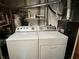 Functional laundry area with washer and dryer included at 3645 Winings Ave, Indianapolis, IN 46221
