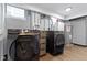 Efficient laundry area with modern appliances provides convenience for everyday living at 4359 Winthrop Ave, Indianapolis, IN 46205