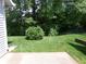 Spacious backyard featuring green lawn at 6723 S New Jersey St, Indianapolis, IN 46227