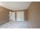 Neutral bedroom featuring a carpeted floor and a double door closet at 9127 Pointe Ct, Fishers, IN 46037