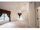 Large bedroom featuring vaulted ceilings, a ceiling fan, and natural light at 9127 Pointe Ct, Fishers, IN 46037