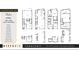 Floorplan options of a 3-bedroom, 3.5-bathroom townhome showcasing layouts for wet bar, office, kitchen, etc at 11940 Citywalk Dr, Fishers, IN 46038