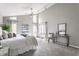 This main bedroom features large windows with natural light, soft carpet, and a sitting area at 12469 Springmill Rd, Carmel, IN 46032