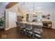 Spacious kitchen with a large island and modern stainless steel appliances at 1701 Summerwood Blvd, Greenfield, IN 46140