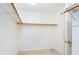 Walk-in closet with shelving and hanging rods for optimal organization and storage at 194 Waterford Ct, Avon, IN 46123