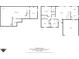 Floor plan showcasing home layout, with living spaces and bedrooms on two floors at 205 Canaan Ct, Mooresville, IN 46158