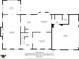 Floor plan showing layout of the 1st floor of the home at 248 Runyon Ct, Greenwood, IN 46142
