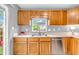 Well-lit kitchen featuring stainless steel appliances, double sink under the window, and ample cabinetry at 2740 Braxton Dr, Indianapolis, IN 46229