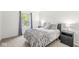 Comfortable bedroom with a queen-sized bed, and neutral decor at 2802 Singletree Dr, Indianapolis, IN 46234