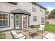 Outdoor patio with seating area perfect for relaxation and entertaining at 2802 Singletree Dr, Indianapolis, IN 46234