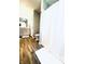 Bathroom with gray vanity and hard surface floors at 3414 Rost Dr, Columbus, IN 47203