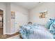 Comfortable bedroom featuring a closet, wood floors, and natural light at 3463 Sunnyvale Dr, Brownsburg, IN 46112