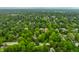 Panoramic aerial shot of the leafy residential area, highlighting its tranquil setting at 4410 N Pennsylvania St, Indianapolis, IN 46205
