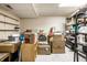 Spacious basement storage room featuring shelving, boxes and ample space for organization and storing belongings at 4410 N Pennsylvania St, Indianapolis, IN 46205