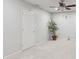 Bonus room with ceiling fan, neutral walls and floors and doorway at 4907 Franklin Villas Pl, Indianapolis, IN 46237