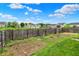 Large fenced backyard, offering privacy and ample space at 5305 Adrian Orchard Dr, Indianapolis, IN 46217