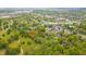 Beautiful aerial view of property located near Anderson University and State Hwy 9 at 806 Maplewood Ave, Anderson, IN 46012