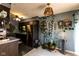Charming kitchen with gray walls, stainless steel appliances, and unique decorative touches throughout at 8362 Punto Alto Dr, Indianapolis, IN 46227