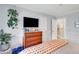 Inviting bedroom featuring ample space, neutral colors, and modern decor, designed for comfort and relaxation at 9832 Scotch Pine Ln, Indianapolis, IN 46256