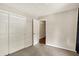 Neutral-toned bedroom featuring a closet, a window, and light-colored walls at 10412 Cedar Dr, Fishers, IN 46037