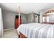 Comfortable main bedroom features carpet, a large dresser, and a decorative mirror at 10763 Zimmerman Ln, Indianapolis, IN 46231