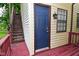 Exterior view with access door, stairway and window at 122 E 27Th St, Indianapolis, IN 46205