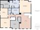 Detailed floorplan of the second floor including Primary suite and additional bedrooms at 12612 Majestic Way, Fishers, IN 46037