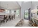 Inviting entryway and dining area with tile flooring, soft lighting, and neutral paint at 1274 Timber Bluff Rd, Westfield, IN 46074