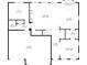 Detailed floor plan showcasing the layout of the home, including room dimensions and placement at 1274 Timber Bluff Rd, Westfield, IN 46074