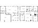 Home layout showcasing the first and second floors, including dimensions and room placement at 1274 Timber Bluff Rd, Westfield, IN 46074