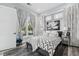 Cozy bedroom with large window, modern decor, and serene ambiance at 15 W Executive Dr # 101, Carmel, IN 46032