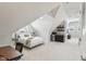 Bright living space with a desk, mini-bar, bed and lots of room to relax at 1616 N Delaware St, Indianapolis, IN 46202