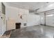 View of spacious garage with lots of storage space at 1817 Edgewood Dr, Anderson, IN 46011
