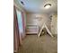 Charming Bedroom featuring a crib, teepee, and pink walls at 204 Meadow Creek S Dr, Whiteland, IN 46184