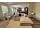 Comfortable living room showcasing a modern sofa and easy access to the open kitchen at 204 Meadow Creek S Dr, Whiteland, IN 46184