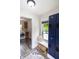 Convenient mudroom and laundry area with built-in lockers and bench at 2935 N Grizzly Ln, Martinsville, IN 46151