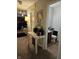 Compact bathroom with a clean white toilet and wood cabinets at 3292 Underwood Dr, Whiteland, IN 46184