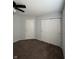 Bedroom with closet and plush carpet is ideal for relaxation and storage needs at 3292 Underwood Dr, Whiteland, IN 46184