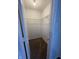 Open closet with carpeted floor and wire shelving at 3292 Underwood Dr, Whiteland, IN 46184