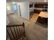 Open floor plan view of the home's foyer, kitchen, and living area at 3292 Underwood Dr, Whiteland, IN 46184