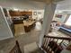 Open-concept living space, highlighting kitchen, dining area, and comfortable living room layout at 3292 Underwood Dr, Whiteland, IN 46184