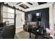 Home music studio featuring piano, soundproofing, and guitars, offering a creative space at 3592 Gillsland Rd, Bargersville, IN 46106