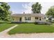 Charming one-story home with a well-maintained lawn and inviting front porch at 3642 S Mauxferry Rd, Franklin, IN 46131