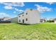 A spacious backyard with healthy green grass at 3832 Boundary Bay Dr, Indianapolis, IN 46217