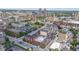 Panoramic aerial shot displaying the city skyline with a mix of modern and traditional architecture at 404 E New York E St # 406, Indianapolis, IN 46202